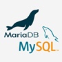 Logo MariaDB et MYSQL