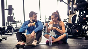 Fitness-Ernährung-Paket